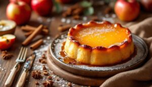 Un viaggio nel tempo: il flan di mele rivela i segreti per un autunno caldo e accogliente