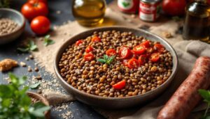 Lenticchie con la salsiccia, un atto d’amore per tutta la famiglia anche prima di Natale