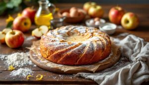 Torta Mele e Yogurt Alta e Soffice