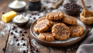 Biscotti di pasta frolla al cioccolato ricetta facile e veloce