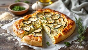 Crostata rustica zucchine e melanzane: la torta salata a quadrotti perfetta da portare con te