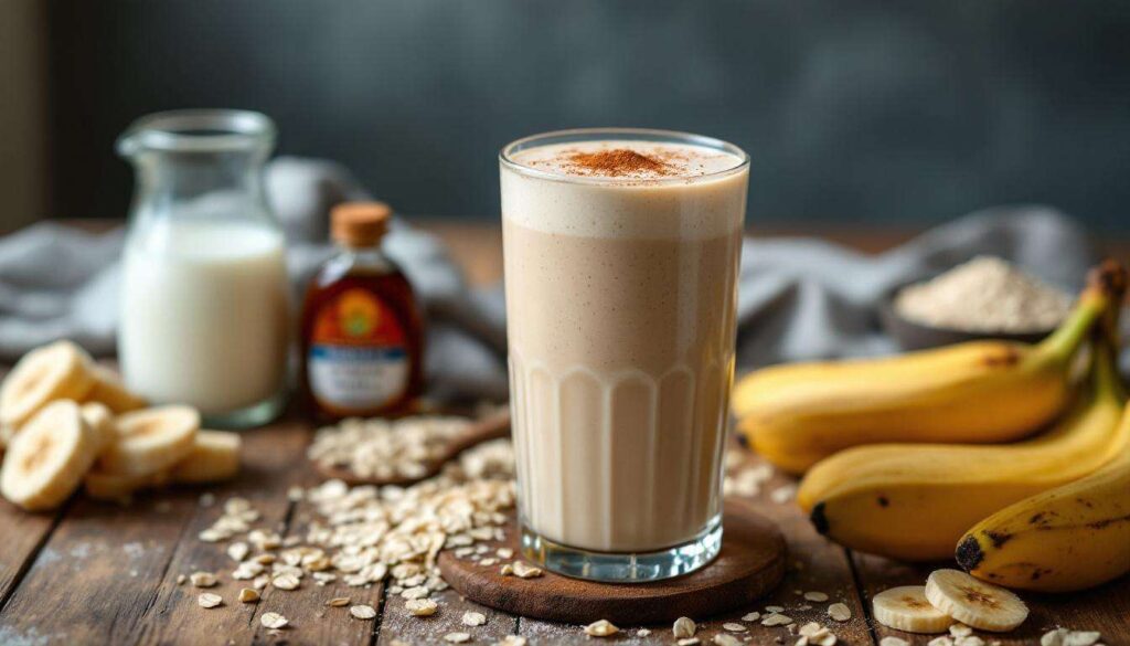 Come preparare un frullato di banana e avena per una colazione sana
