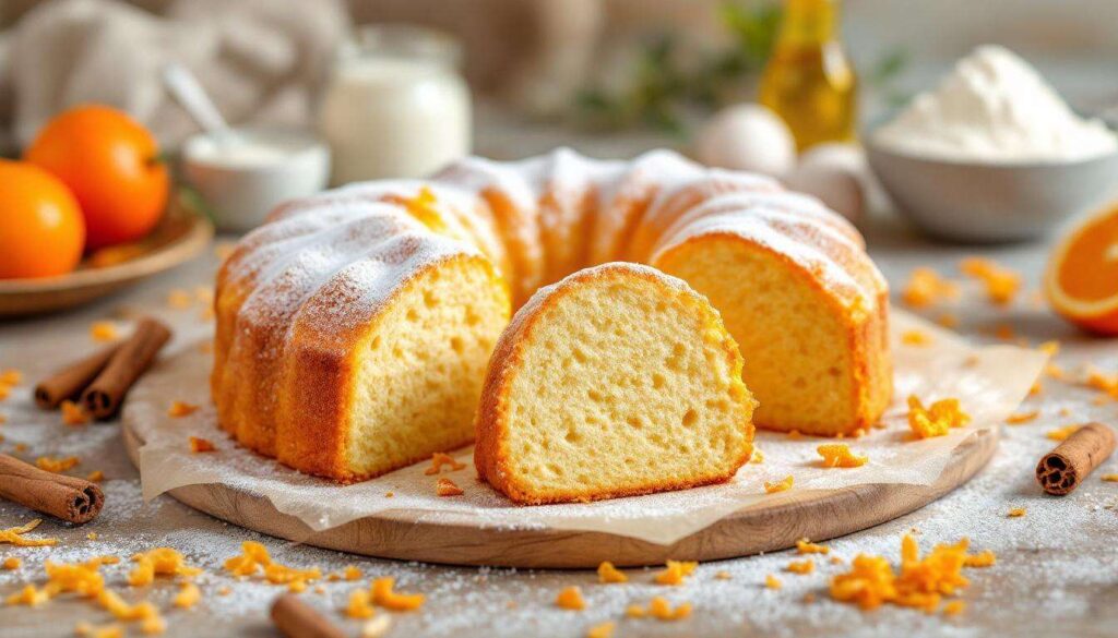 Torta sette vasetti arancia e cannella: soffice e profumata