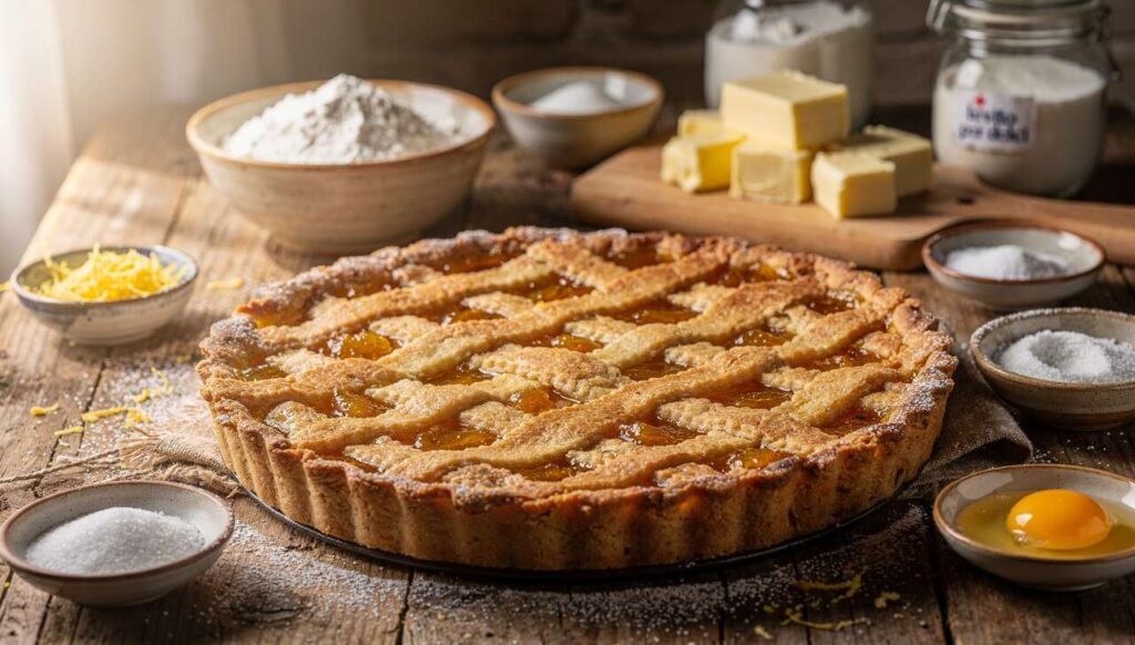 Crostata con marmellata di arance amare: la ricetta siciliana che profuma tutta la casa